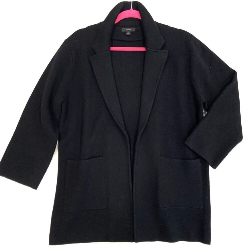 J. CREW Cotton / Wool Open Blazer